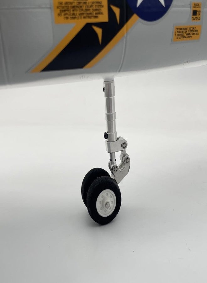XFLY-MODEL CNC Shock-Absorbing Metal Nose Landing Gear with Dual Wheels - Image 5